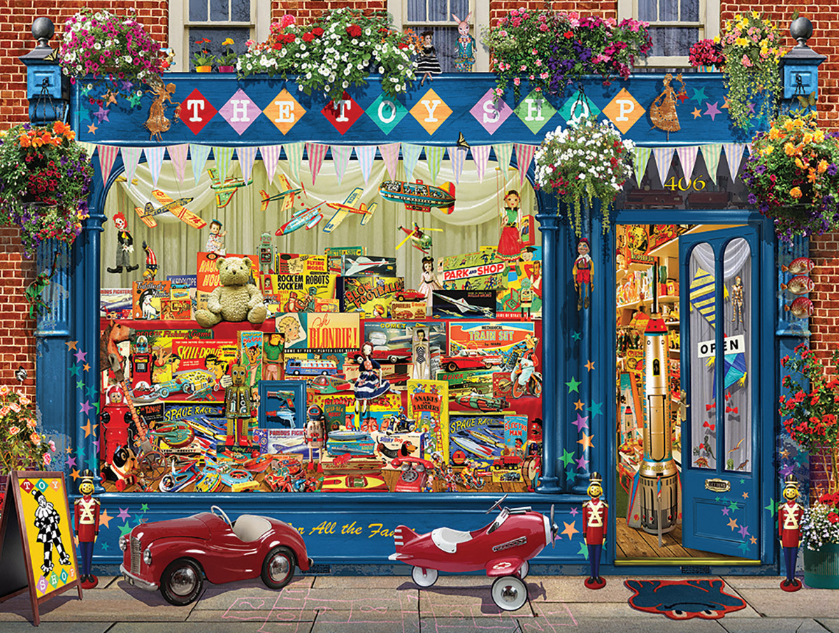 The Toy Shop Nostalgic & Retro Jigsaw Puzzle