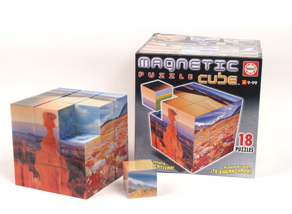 Magnetic Puzzle Cube - Landscapes (27 cubes) Landscape