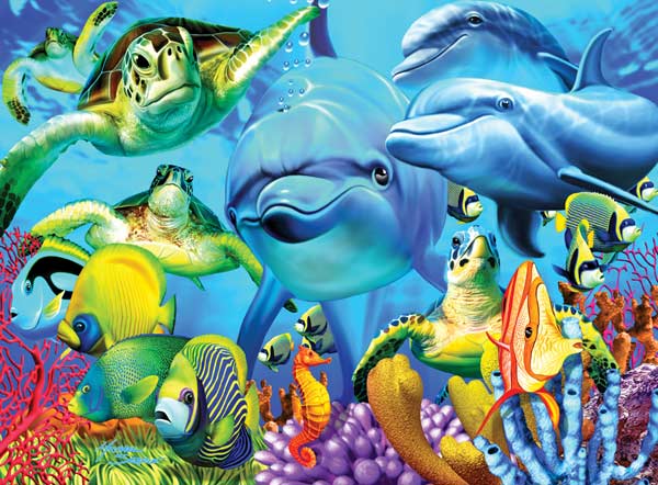 Underwater Smiles Sea Life