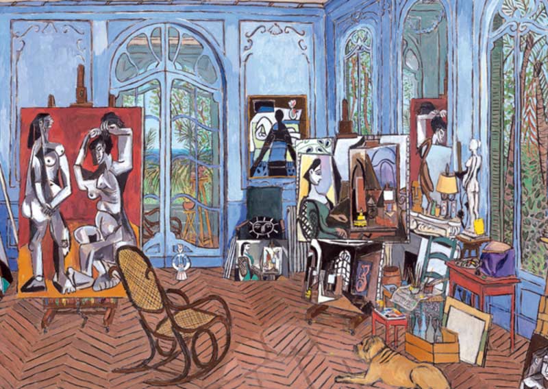 Picasso's Studio Fine Art