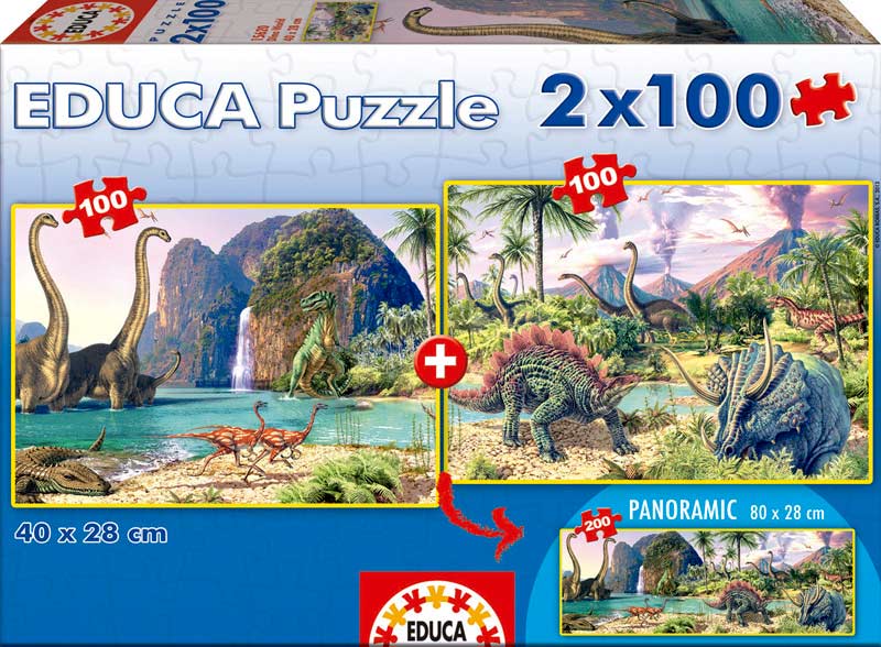 Dino World Multipack Dinosaurs Jigsaw Puzzle