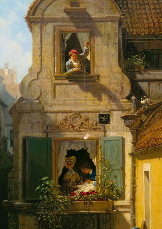 The Intercepted Love Letter Fine Art