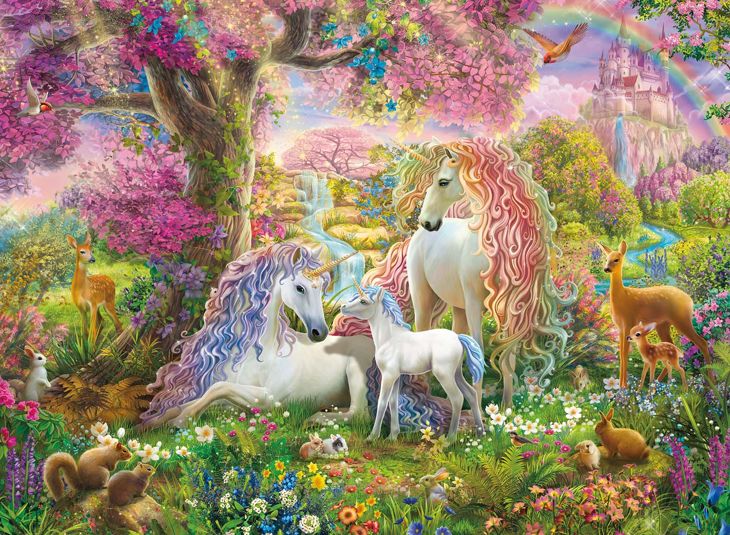 Enchanted Unicorns Unicorn Jigsaw Puzzle