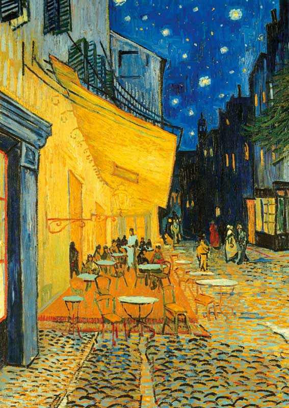 Cafe Terrace at Night Impressionism & Post-Impressionism