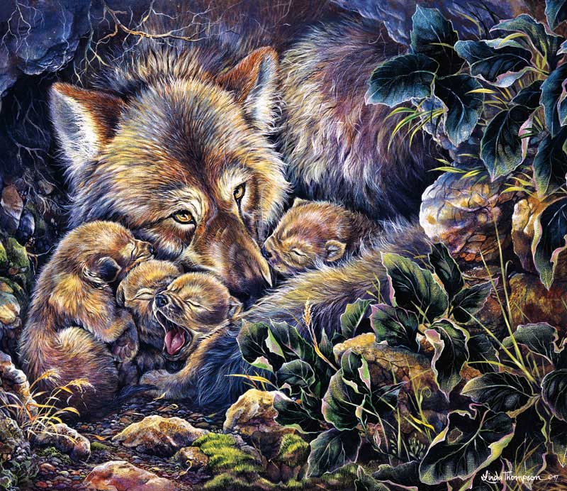 Wolf Lair Jigsaw Puzzle