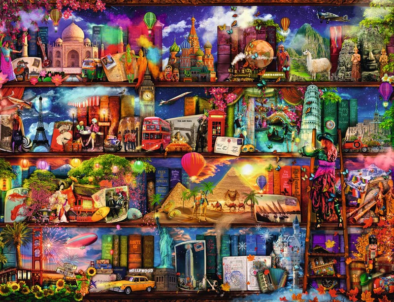 World of Books Travel Jigsaw Puzzle