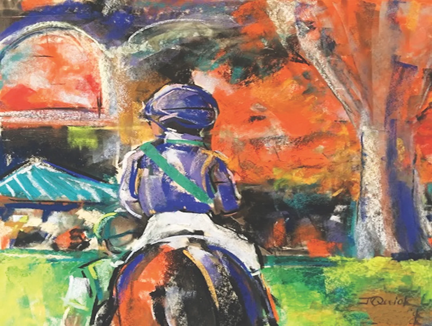 Colors of Keeneland Fine Art
