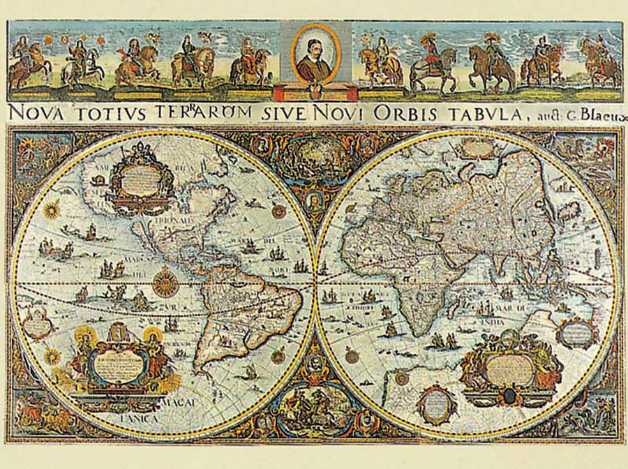 World Map, 1665, 3000 pcs Maps & Geography