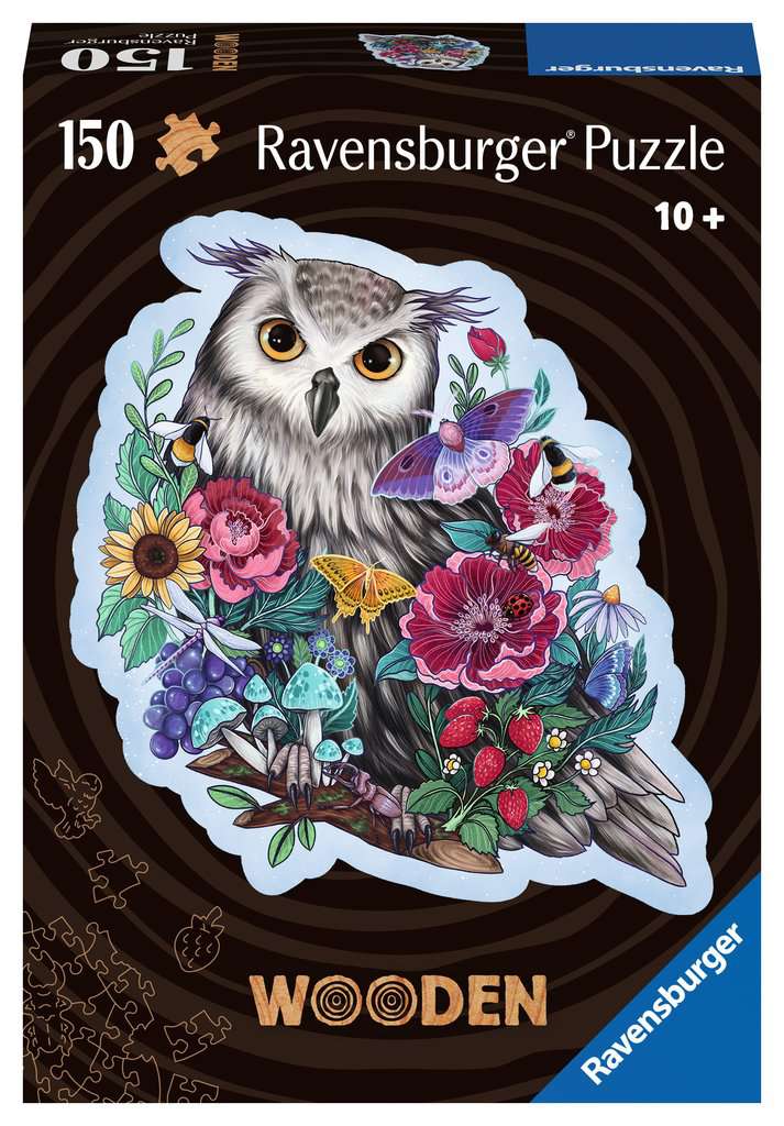 Mysterious Owl Birds Shaped Puzzle