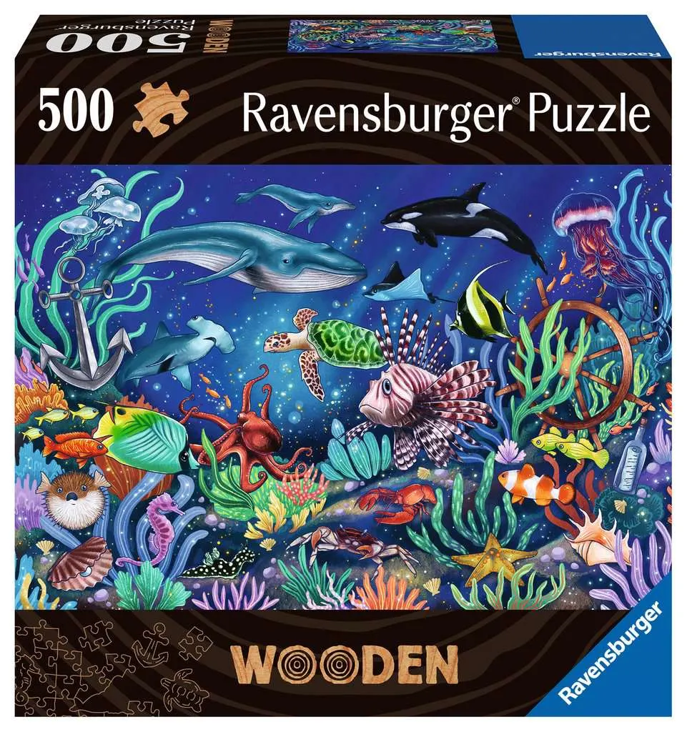 Wooden Puzzles: Under the Sea Sea Life