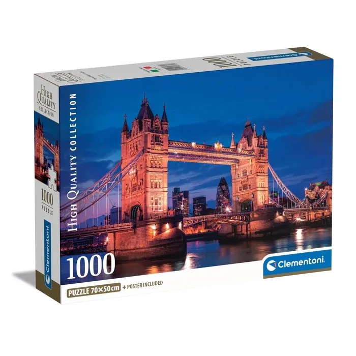 Tower Bridge at Night - Small Box Landmarks & Monuments
