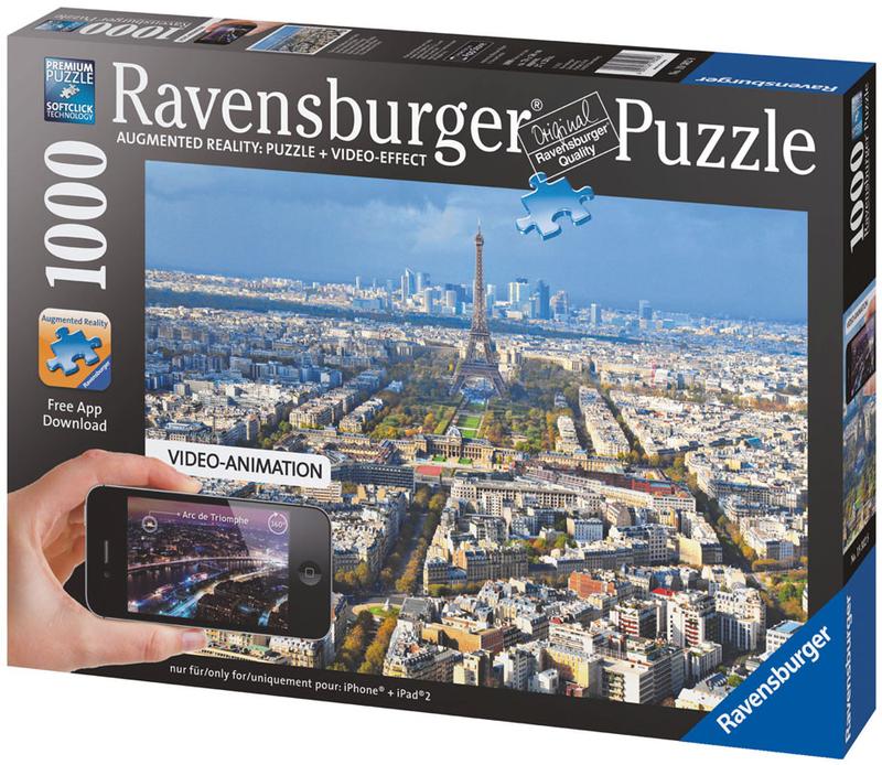 Over the Rooftops of Paris (Augmented Reality) Paris & France