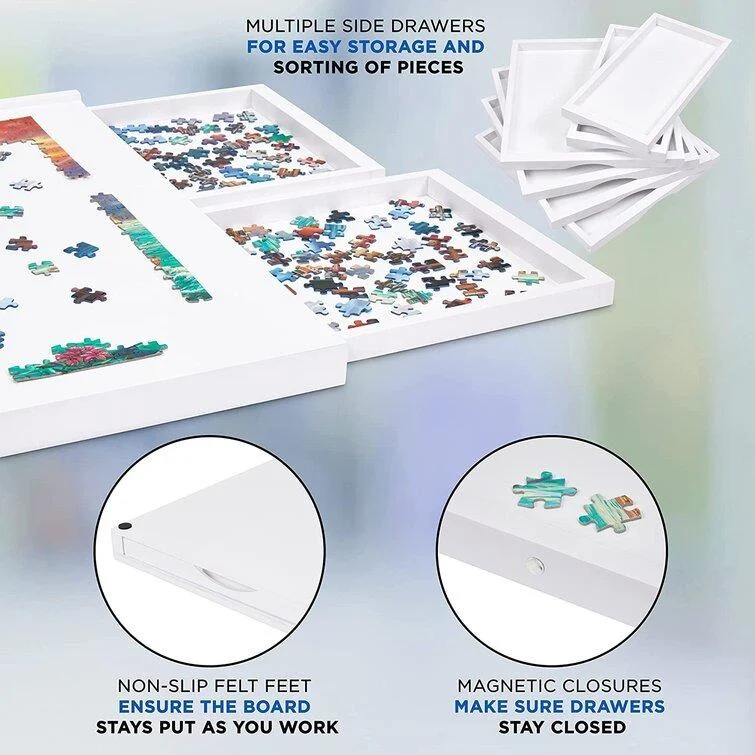 1500 Piece Premium Puzzle Board (White)