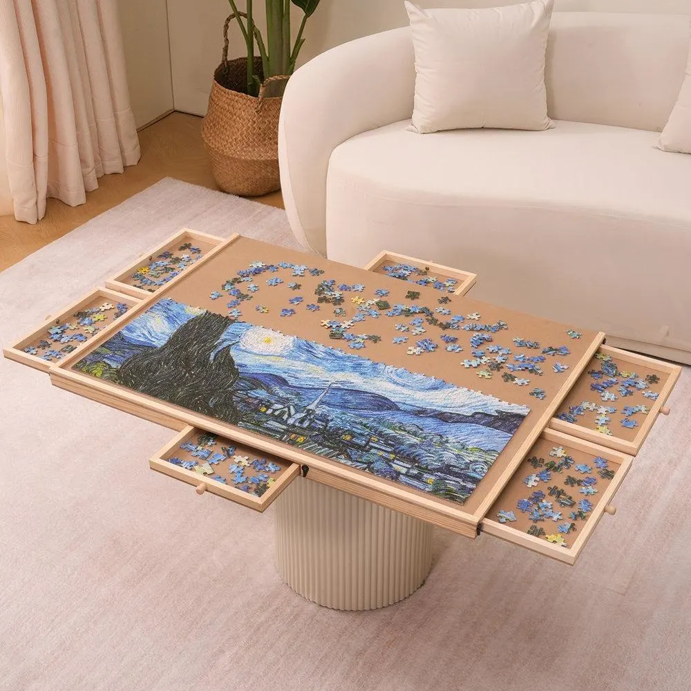 1000 Piece Puzzle Board w/ Cover
