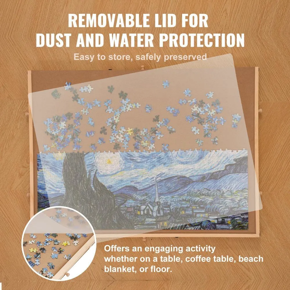 1000 Piece Puzzle Board w/ Cover