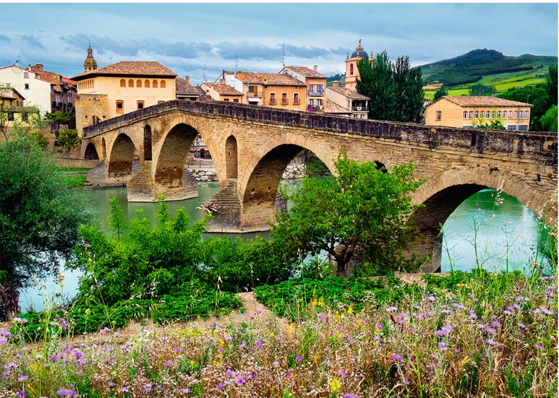 Puente la Reina, Spain Countryside