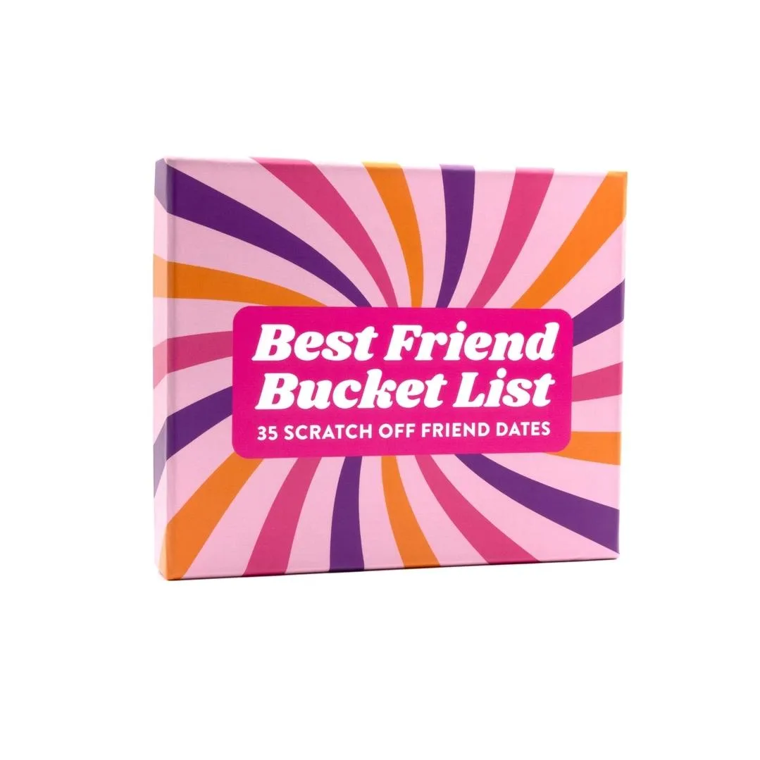 Best Friend Bucket List - 35 Scratch-Off Friend Dates