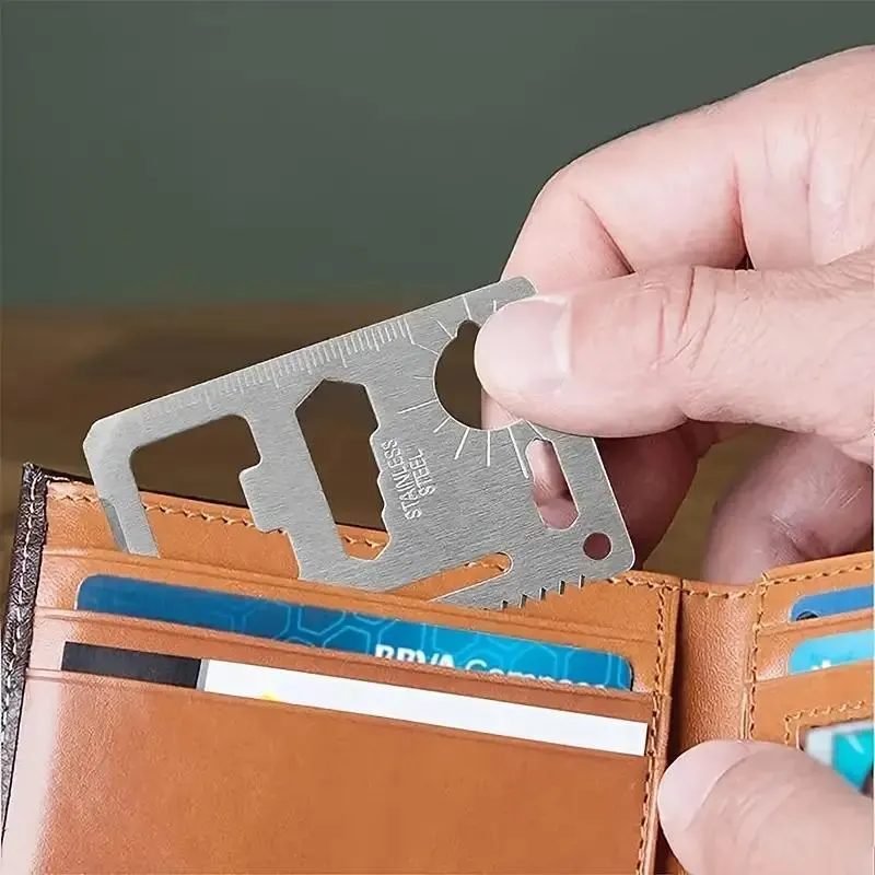 11-in-1 Survival Credit Card Multitool