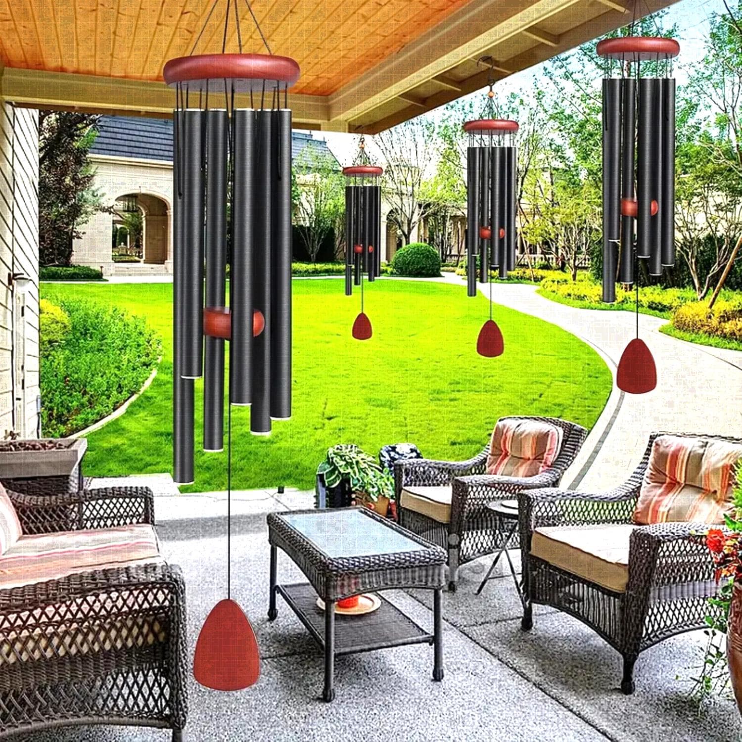 Deep Sound Aluminum Wind Chime by Gift Solutions | Serious Puzzles