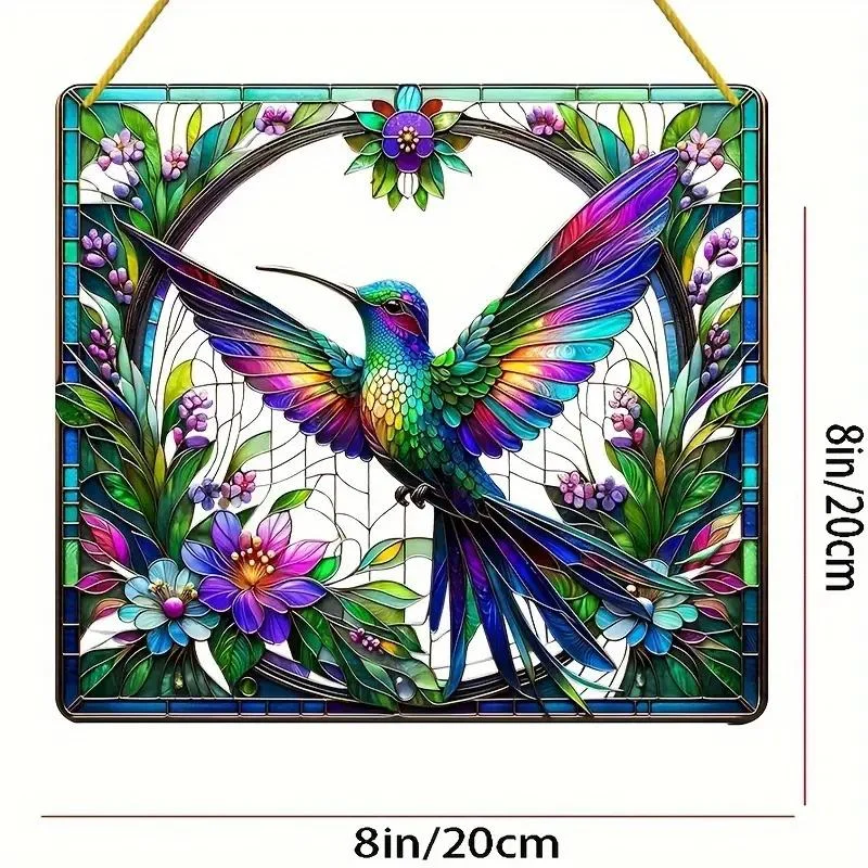 Beautiful Hummingbird Suncatcher