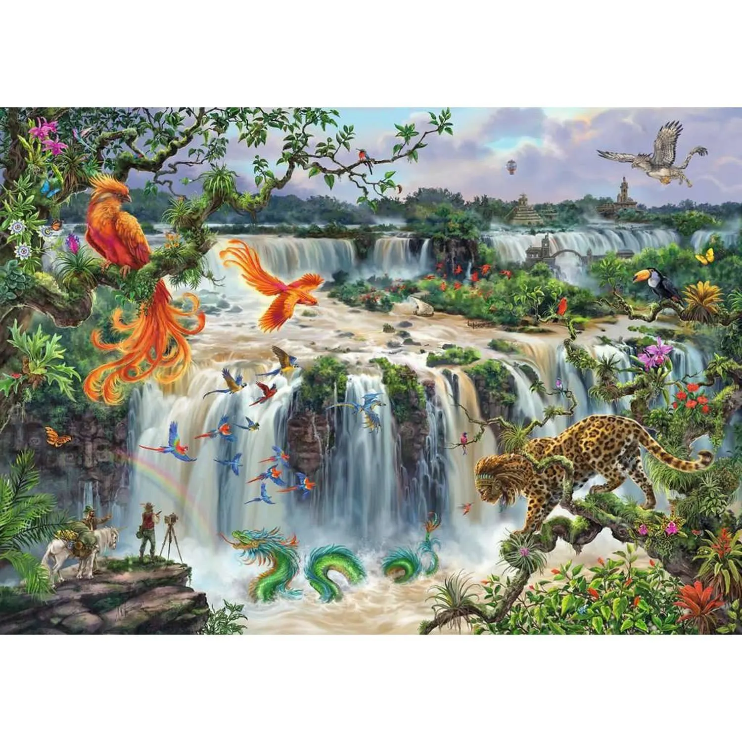 Fantastic Waterfall of Igazu - Limited Edition 50th Anniversary Animals