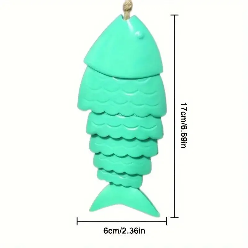 Fish Wind Chimes, Colorful Koi Fish Feng Shui Bell Ornaments