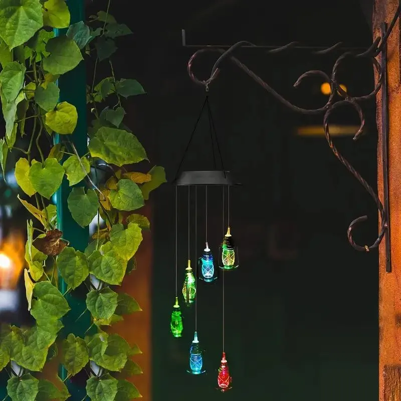 LED solar wind chime - Hanging Lanterns