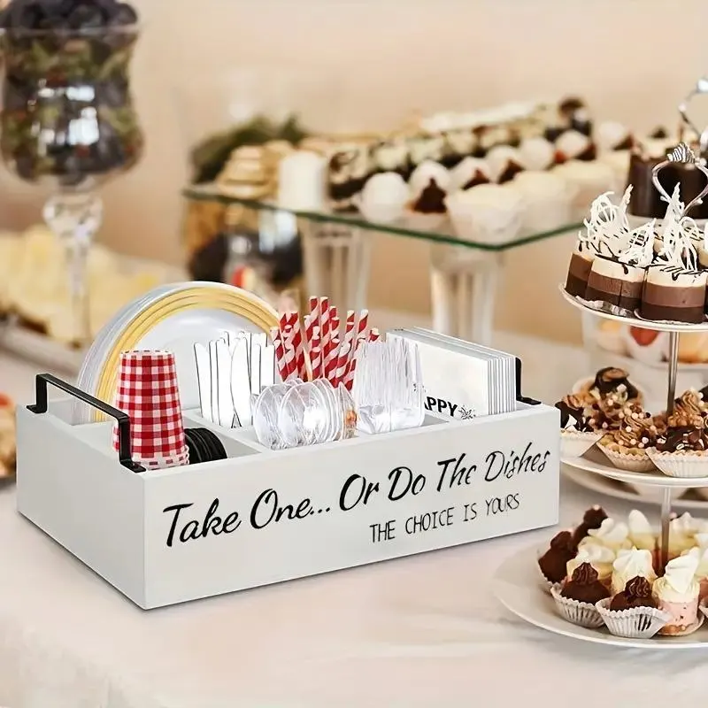 Take One or Do The Dishes - Kitchen Storage Organizer