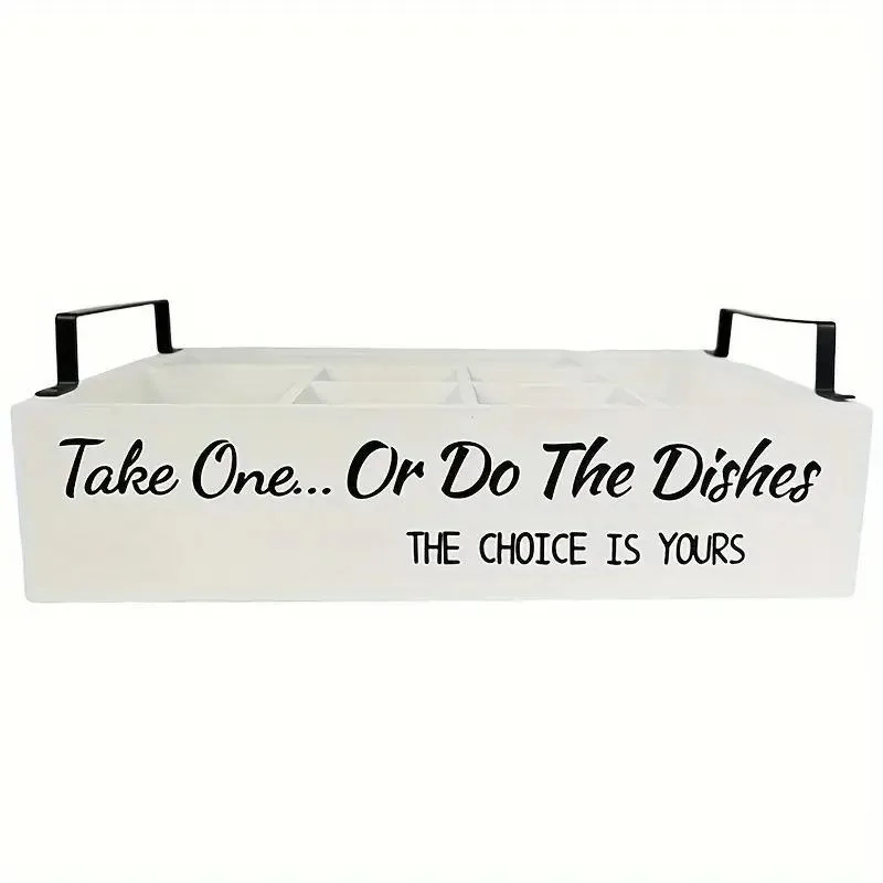 Take One or Do The Dishes - Kitchen Storage Organizer