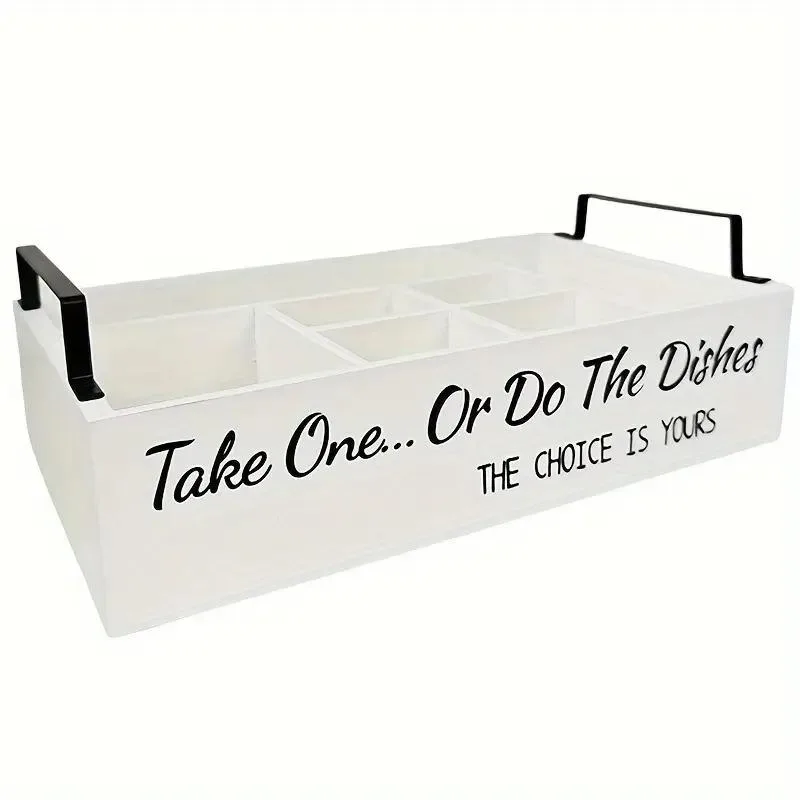 Take One or Do The Dishes - Kitchen Storage Organizer