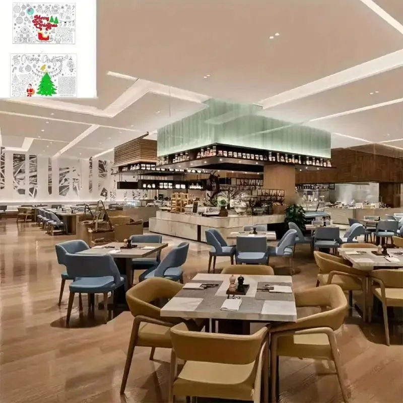 12pcs Santa Claus Place Mats -