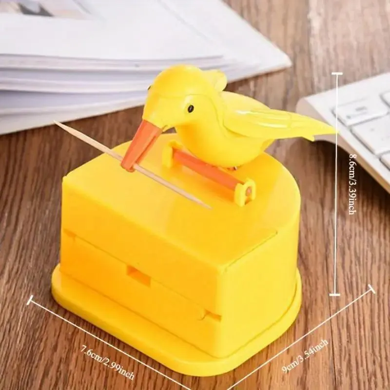 Bird Toothpick Dispenser - Automatic Toothpick Holder