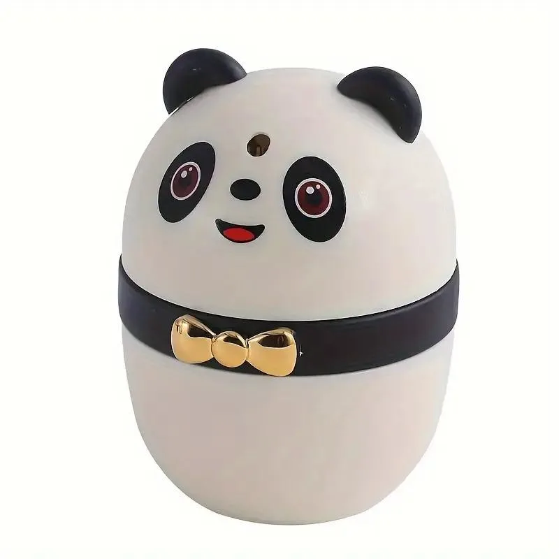 Automatic Panda Toothpick Dispenser - Cute Cartoon Design