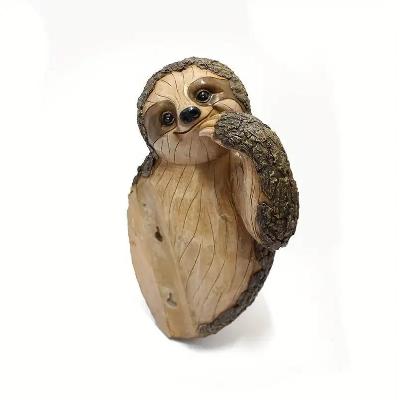 Adorable Sloth Tree Hugger Decoration - Funny Yard Art