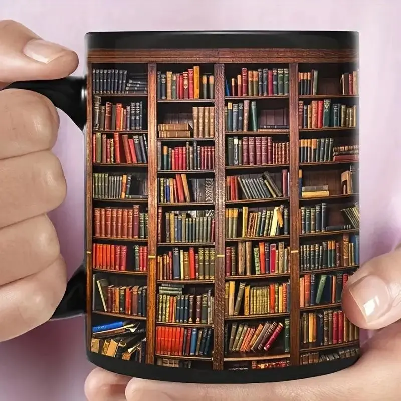 Gift Solutions Bookshelves Mug