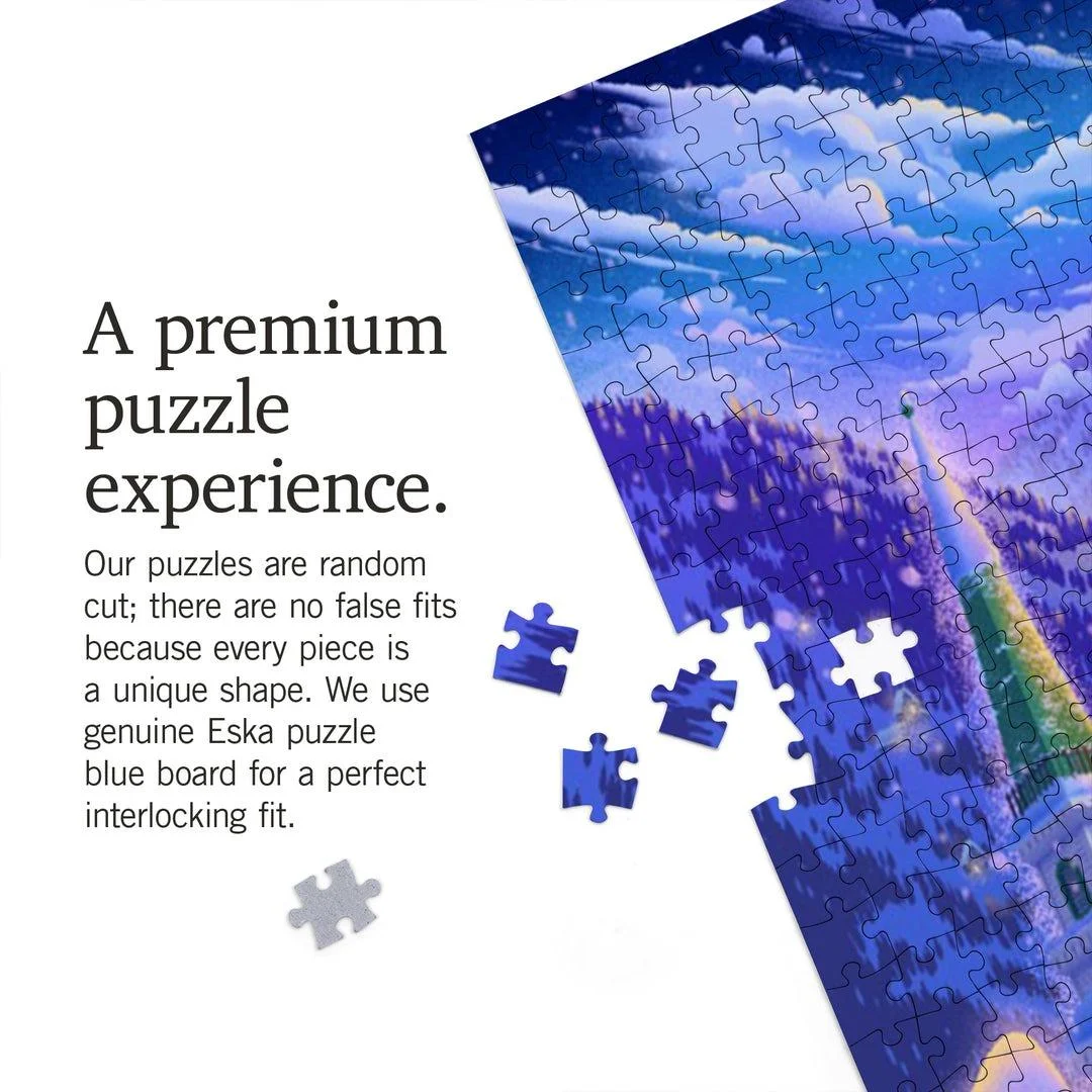 Sleepy Winter Village