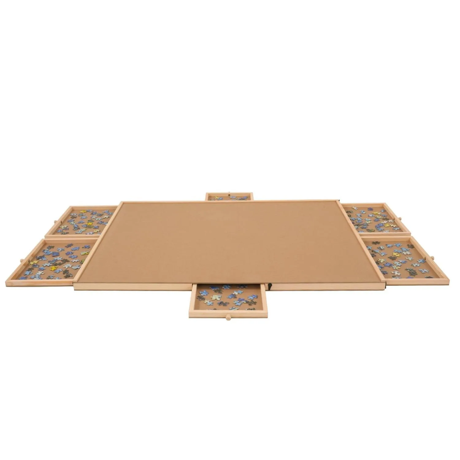 1500 Piece Puzzle Board with 6 Drawers and Cover