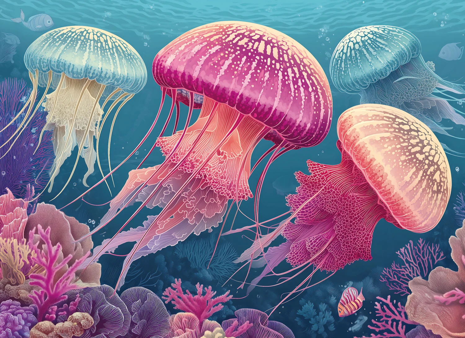 Jellyfish Bloom