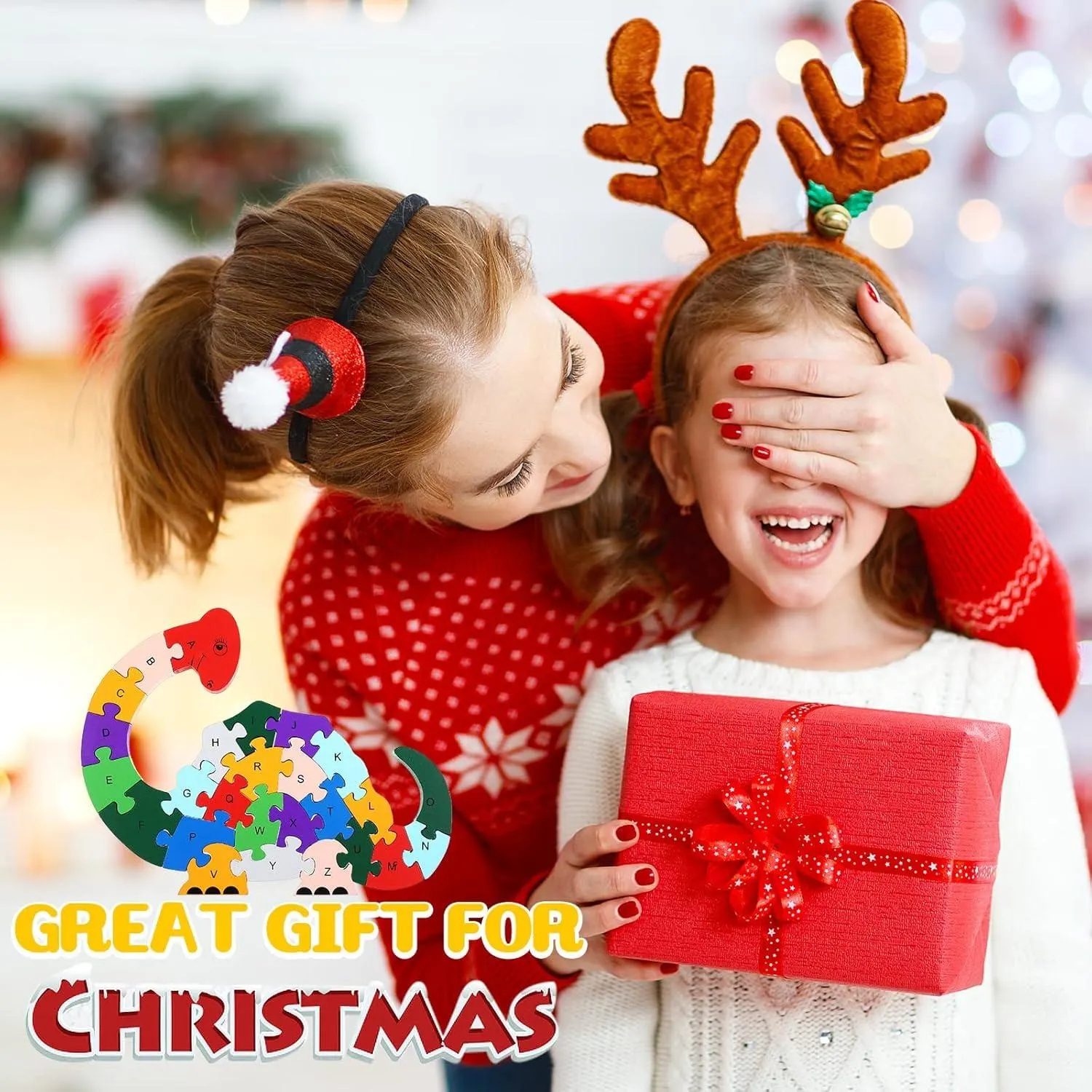 Alphabet Jigsaw Puzzle Building Blocks Snail