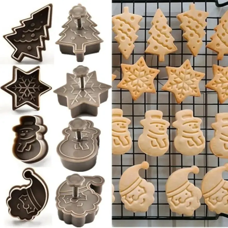 Christmas Cookie Cutter Set - 4pcs