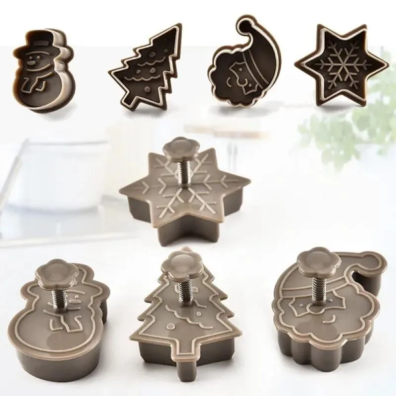 Christmas Cookie Cutter Set - 4pcs