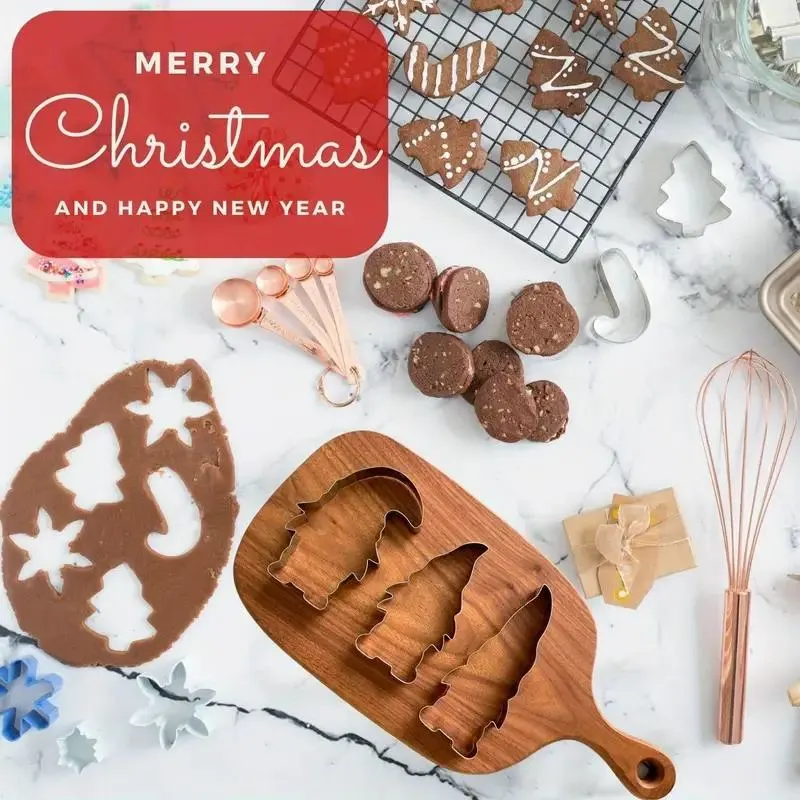 3-Piece Cookie Cutter Set - Christmas Gnome