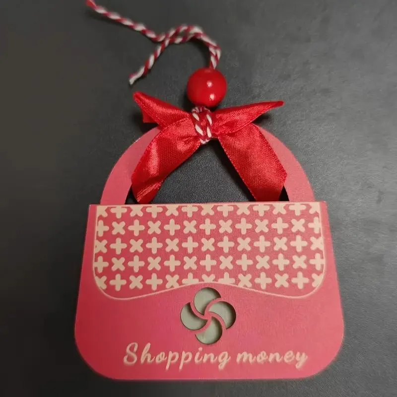 Christmas Tree Gift Card Ornaments - Gas Money, Gaming Money,