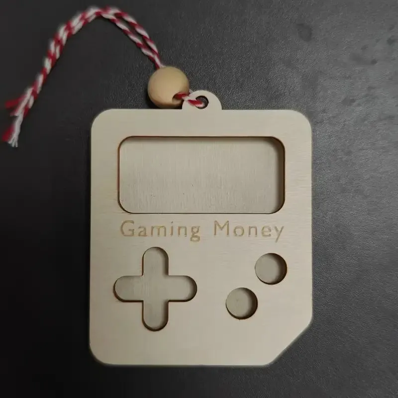 Christmas Tree Gift Card Ornaments - Gas Money, Gaming Money,