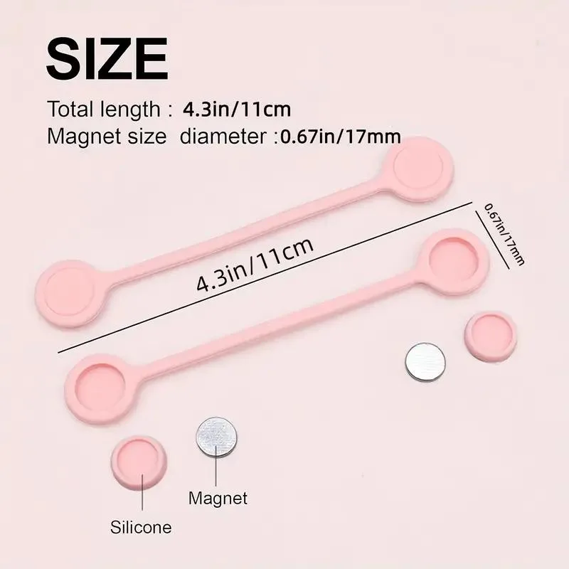 Magnetic Silicone Cable Ties