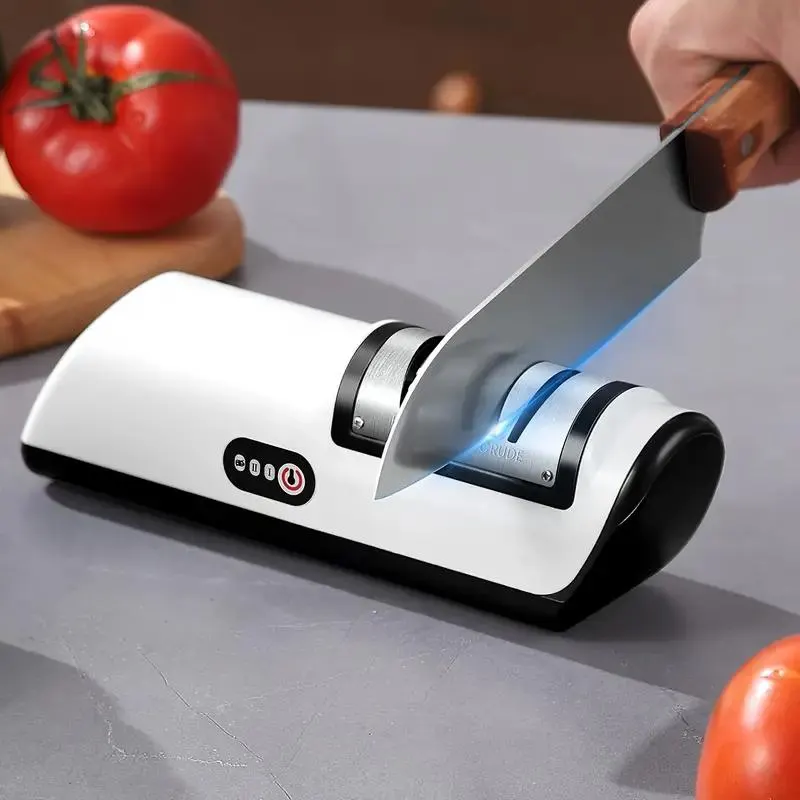 Automatic Electric Knife Sharpener - 2-Speed