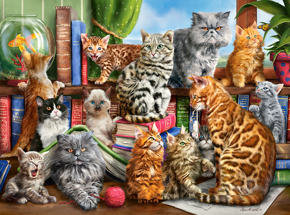 House of Cats Cats Jigsaw Puzzle