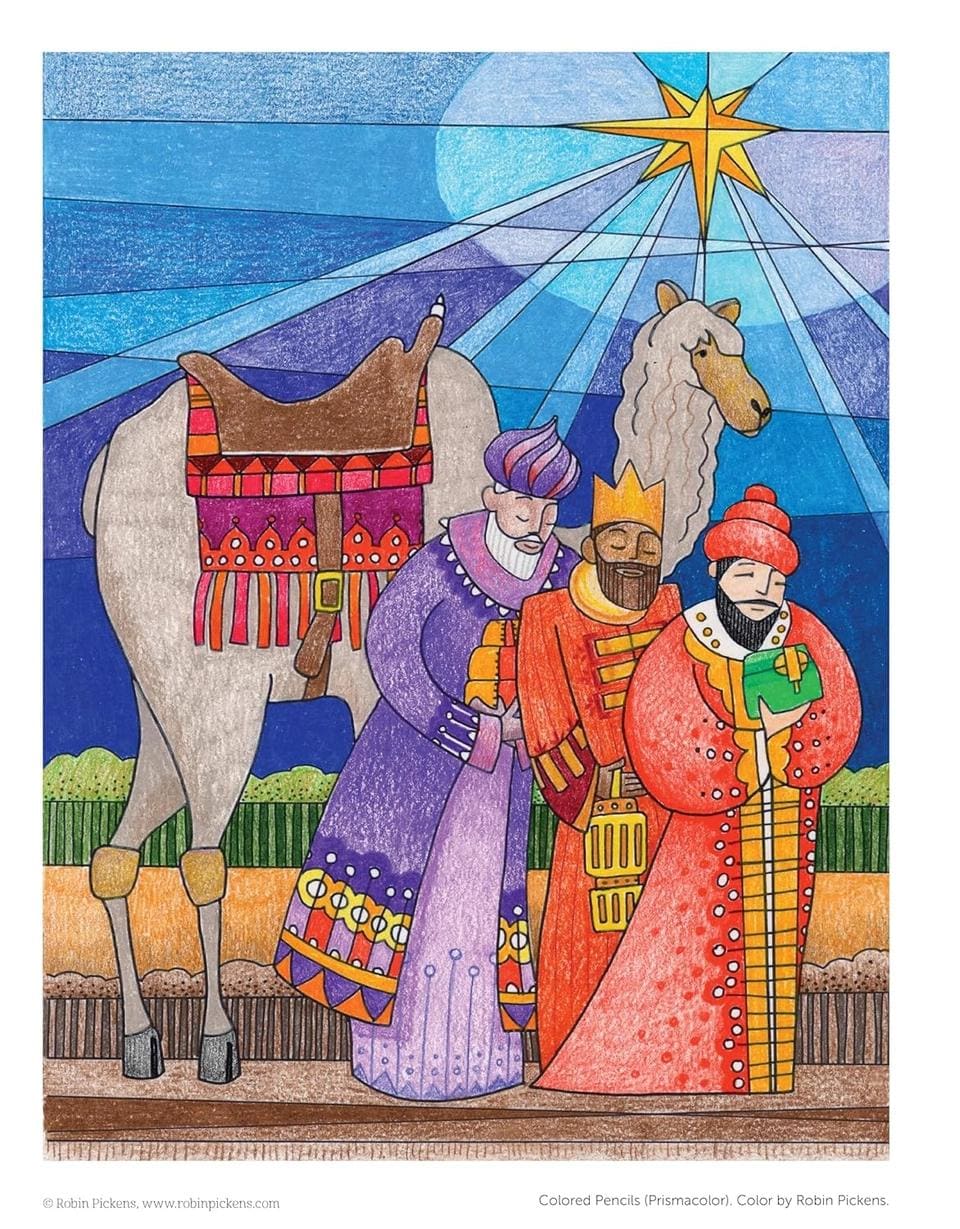 Christmas Traditions Coloring Book