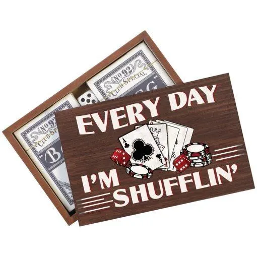 Shufflin Cards With Dice