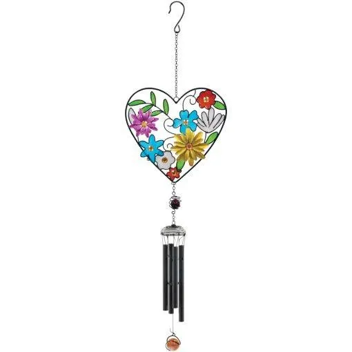 Flower Heart Wireworks&trade; Garden Chime